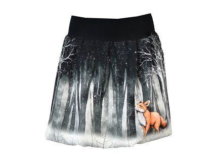 Black Mountain Balónová sukně - polyester - Paní Liška v zimě – hlavní pohled