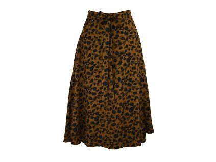 Black Mountain Zavinovací sukně - gepardí – hlavní pohled