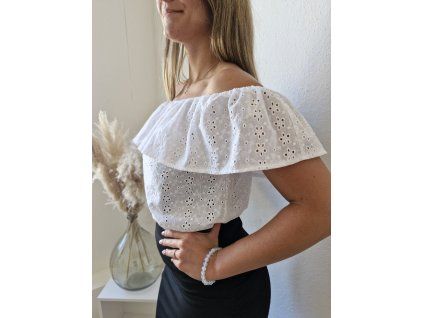 Letní top - bílý