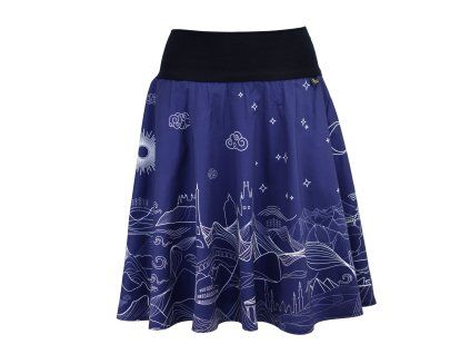 Black Mountain Půlkolová sukně - náplet - cesta kolem světa – hlavní pohled