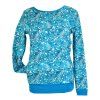 Black Mountain Mikina tyrkys lístečky – fotografie 2