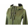 Black Mountain Softshellový kabát - základní - khaki žíhaný – fotografie 5
