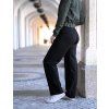 Black Mountain Kalhoty - černé - základní délka – hlavní pohled