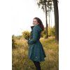 Black Mountain Softshellový kabát - půlkolový - šedý s puntíky – fotografie 7