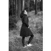 Black Mountain Softshellový kabát - áčkový - sytě červená – fotografie 7