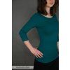 Black Mountain Tričko 3/4 rukáv - purpurové – fotografie 5