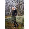 Black Mountain Softshellová áčková sukně - vínová – fotografie 7