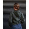 Black Mountain Krátká mikina na zip - khaki II.JAKOST – fotografie 4