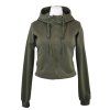 Black Mountain Krátká mikina na zip - khaki – fotografie 9