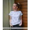 Black Mountain Tričko oversized - měsíční svit – fotografie 6