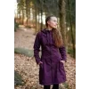 Softshellový kabát - áčkový - ostružinový II.JAKOST